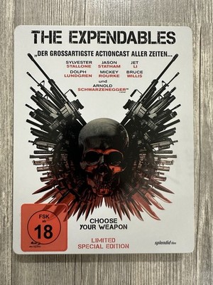 Blu Ray The Expendables Steelbook Limited Special Edition Uncut FSK 18
