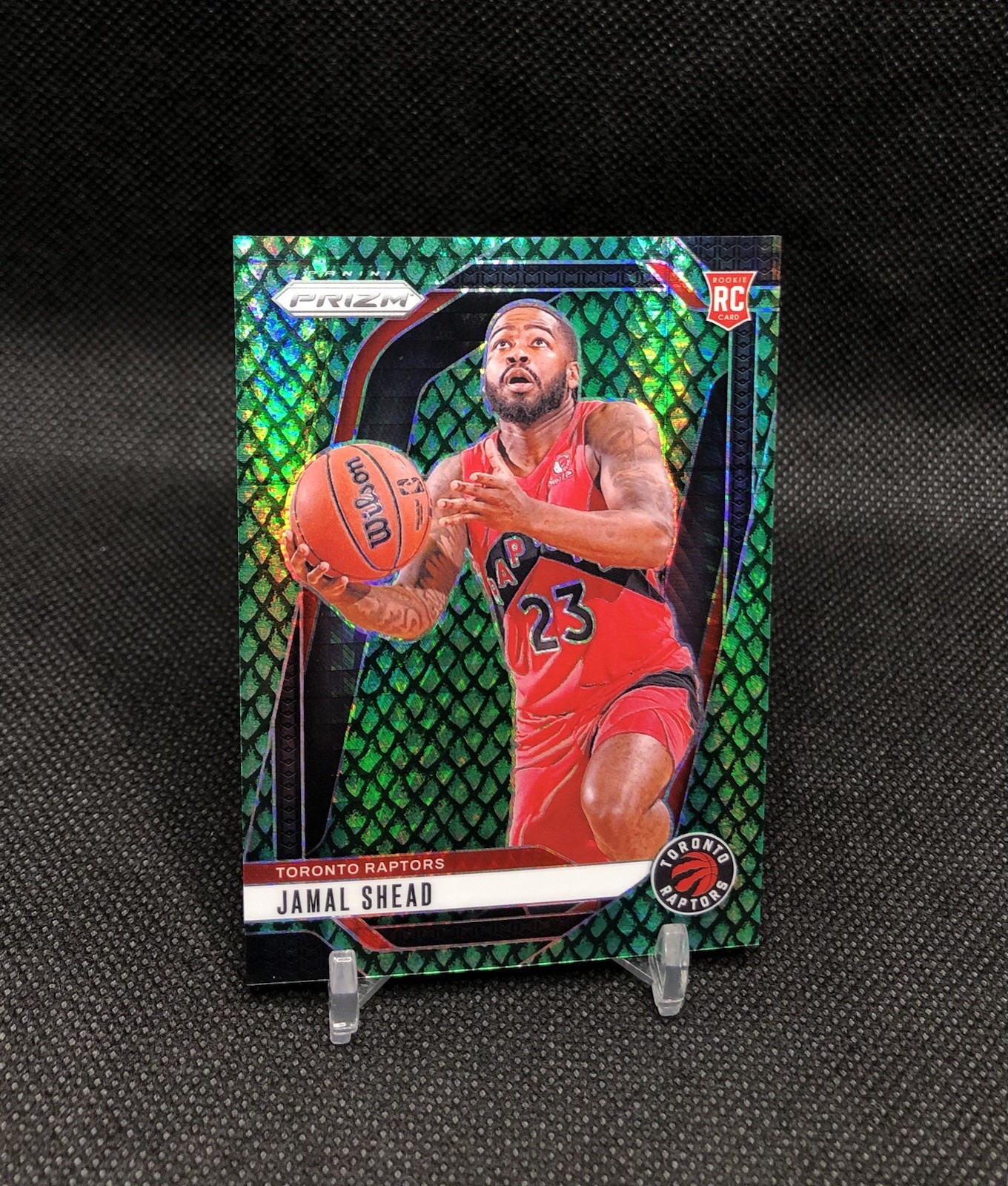 2024-25 Prizm Jamal Shead /48 JADE DRAGON SCALE PRIZM SSP Rookie Card No. 241 🐉