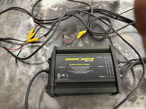 Minn Kota MK 315 On-Board 3-Bank 12V 15A AGM Hardwired Battery Charger