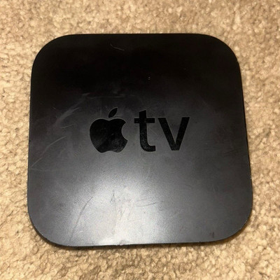 Apple Apple TV Digital HD Media Streamer Black w/ Power & HDMI Cable