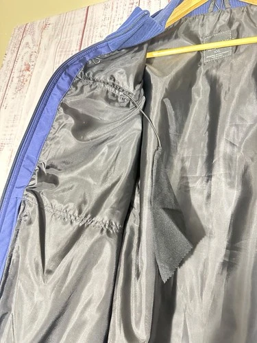 Baubax Jacket Size XXL Blue Full Zip Stand Collar Lightweight Casual Travel image 7