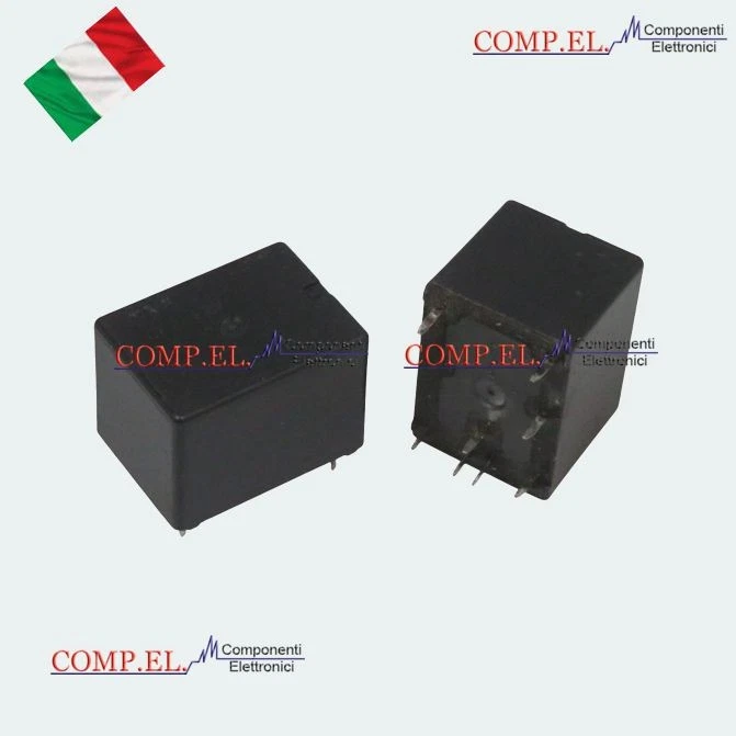 60.12.8.012.0040 | Relè di potenza Finder serie 60, DPDT, bobina 12V ca 10A | RS