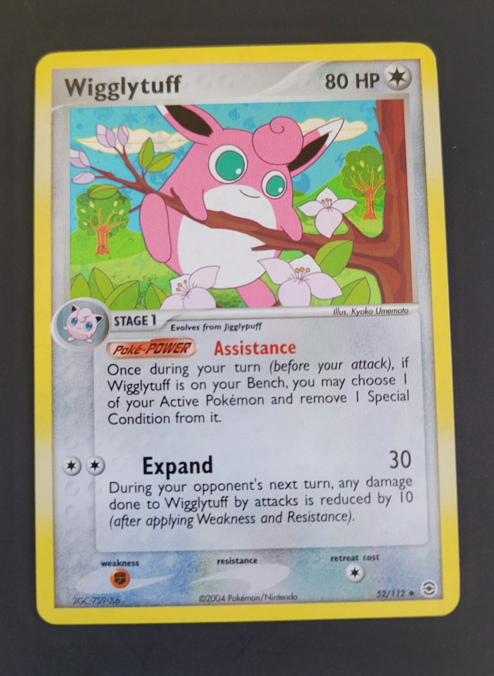 Wigglytuff Uncommon FireRed & LeafGreen 52/112 NM