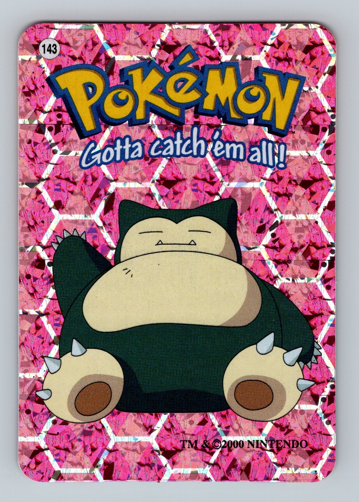 Pokemon Card - Snorlax #143 - Vending Machine - Holo