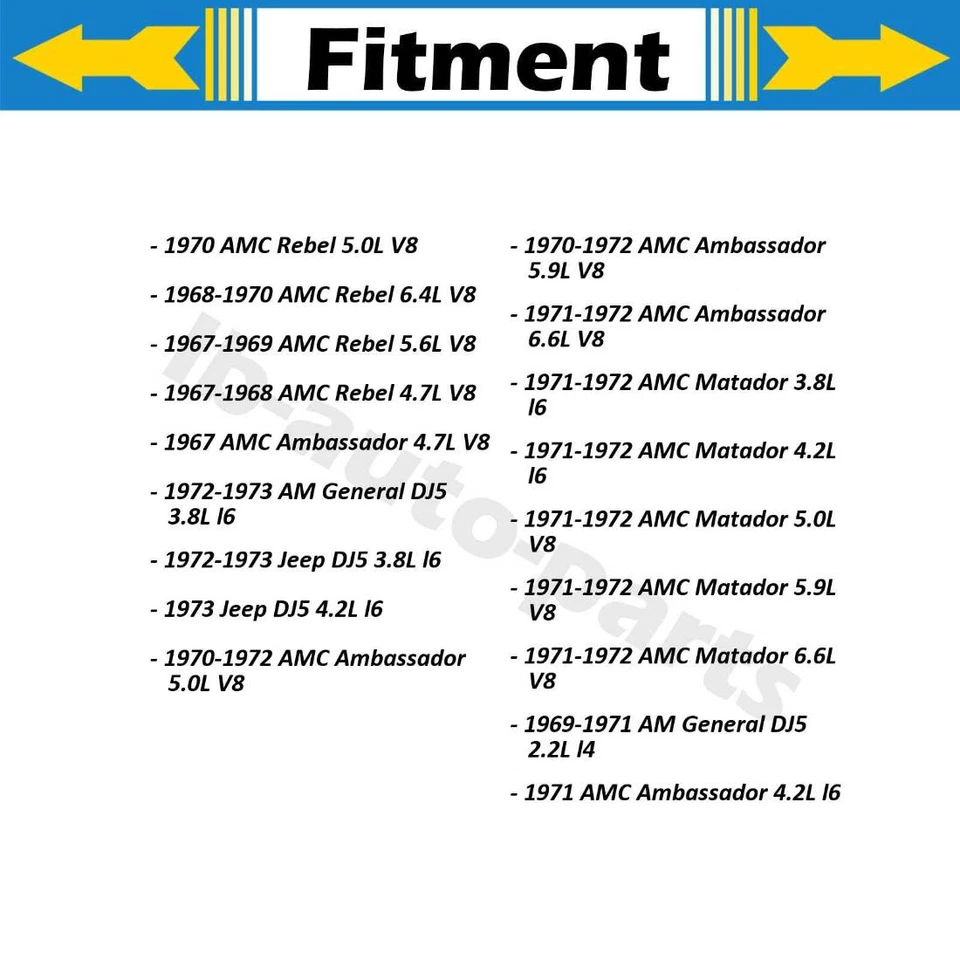 Manguera de línea de freno central trasera Sunsong para Jeep DJ5 1966 1967 1968 1969 1970 Foto 2 de 4