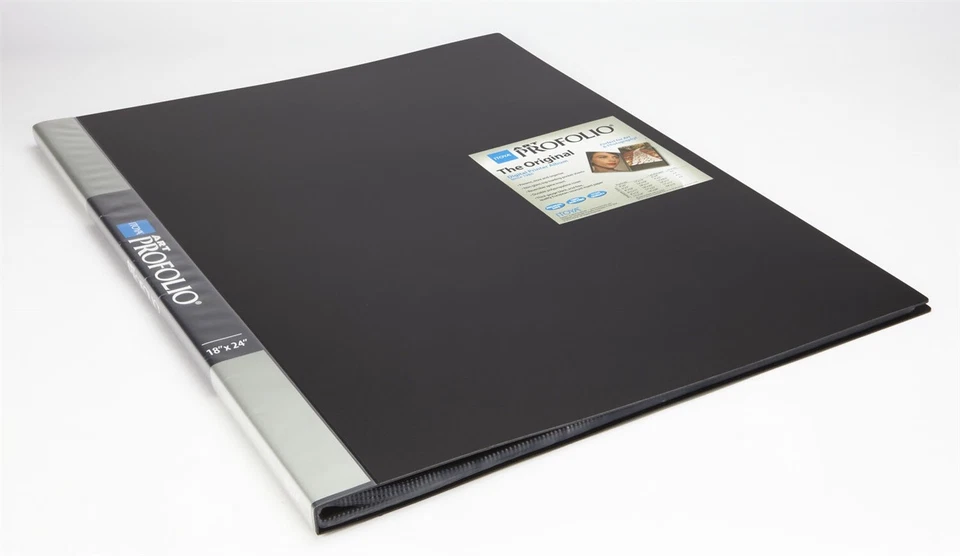 Álbum de libros de almacenamiento/exhibición Itoya Art Profolio 18x24" 24 fundas para 48 vistas Foto 2 de 4