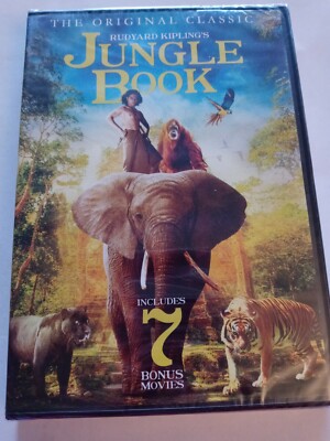 The Jungle Book: Includes 7 Bonus Movies (DVD, 2015, 2-Disc Set)