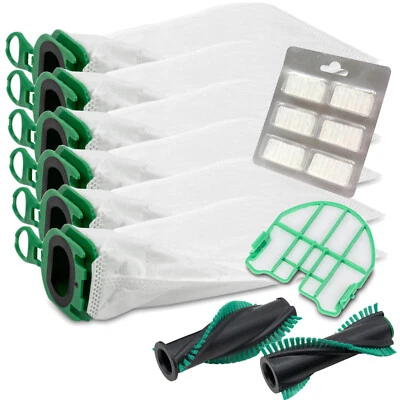 PUMATEC 1 - 20 Staubsaugerbeutel Filter Bürsten passend für Vorwerk Kobold VB 100 FP100