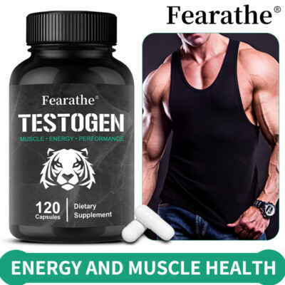 Testogen Booster - Boosts Energy Levels & Endurance,Muscle & Strength Health