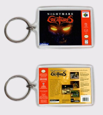 Nightmare Creatures Nintendo 64 Schlüsselanhänger Keyring