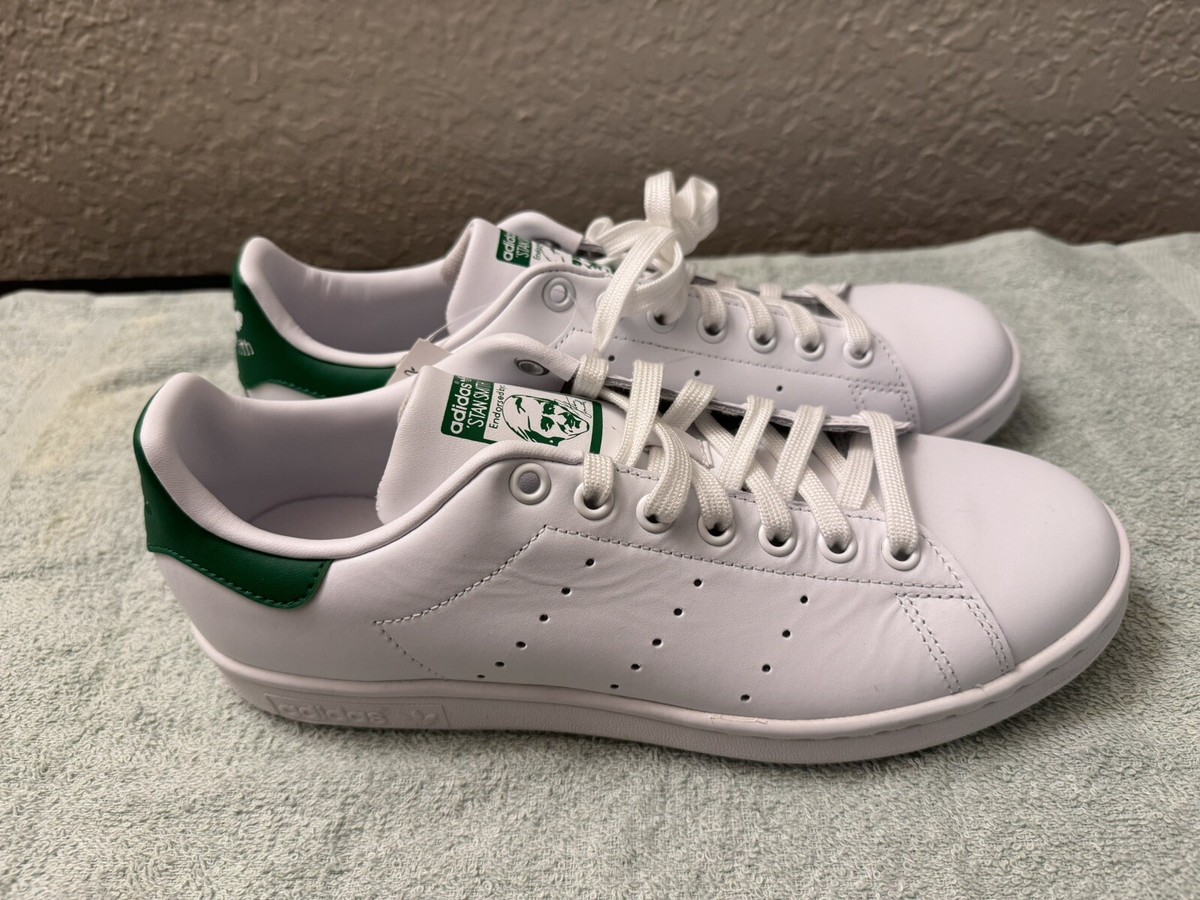 adidas Originals mens Stan Smith Sneaker, Core White/Core White