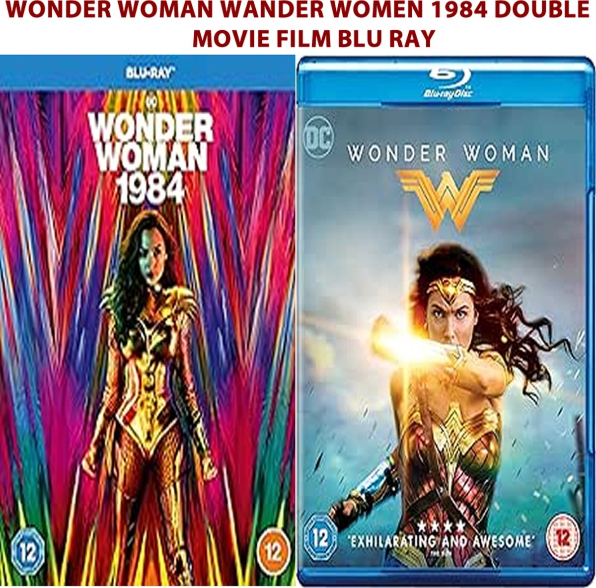 WONDER WOMAN WANDER WOMEN 1984 DOUBLE MOVIE FILM BLU RAY