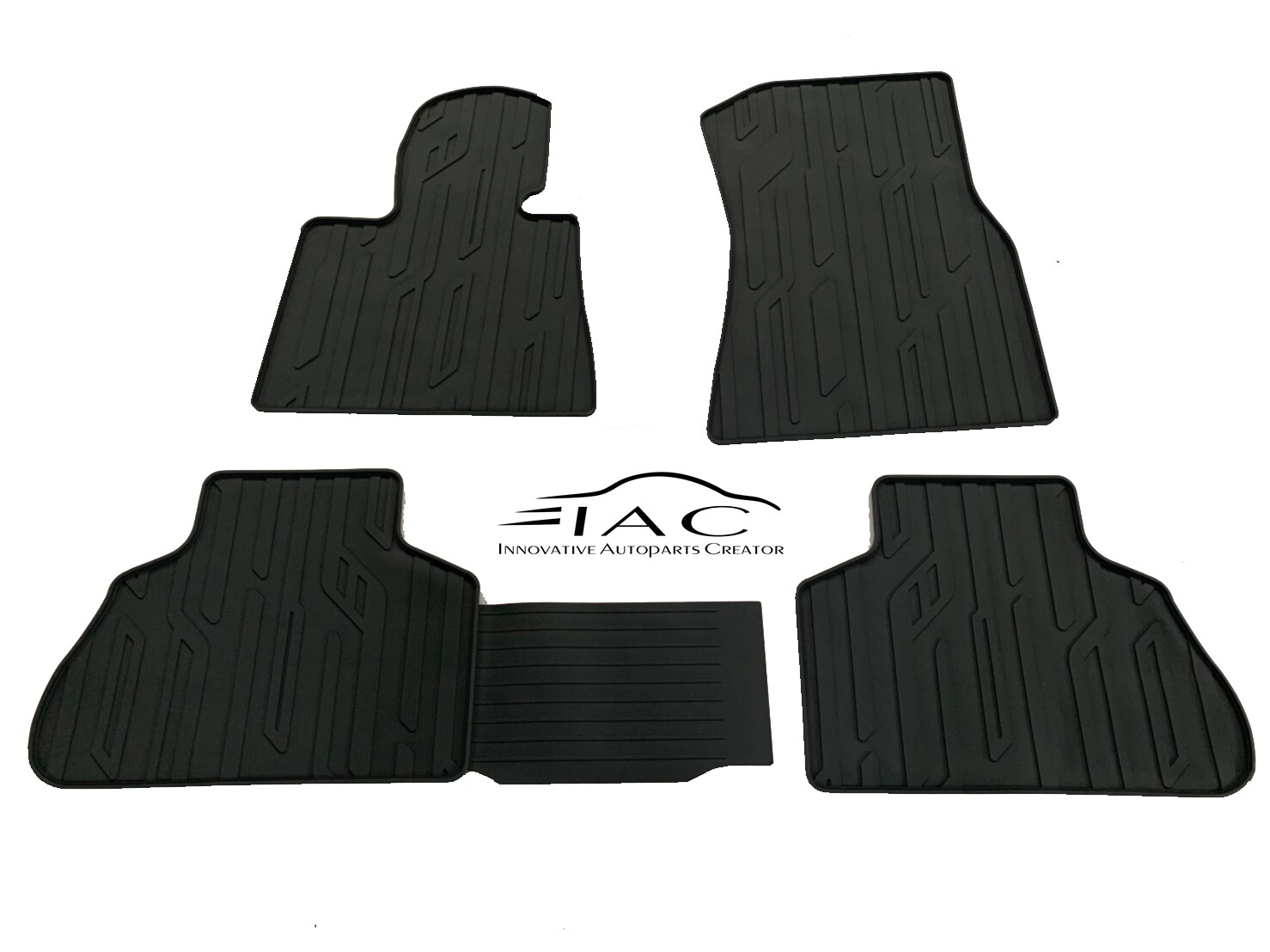For BMW X5 G05 2019 Black Rubber Carpet Waterproof Floor Mat 4 PCS eBay