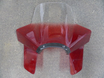 Memphis Shades Gradiant Red Santa Cruz Windshield Windscreen