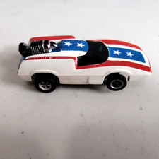 Aurora AFX Slot Car Terrible Turbo Turn-On Vintage Stars and Stripes Vintage