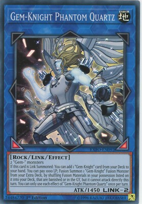 Yugioh Gem-Knight Phantom Quartz EXFO-DE092 Super Rare NM x3 Play Set