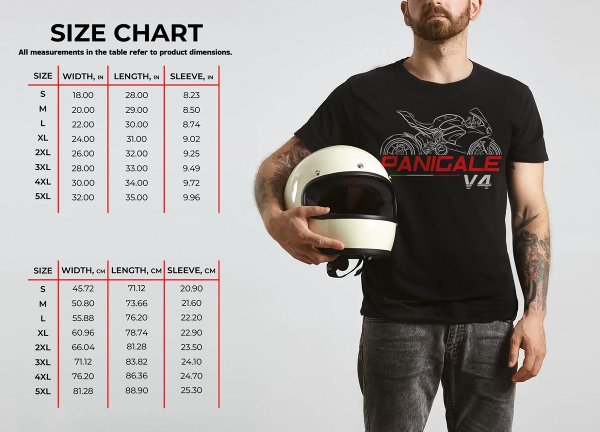 Ducati Panigale V4 - Motorcycle T-Shirt for SportBike Riders | eBay