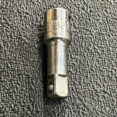 #ad Napa 1 2quot; Socket Extension 3” long NS20 Chrome USA $7.00