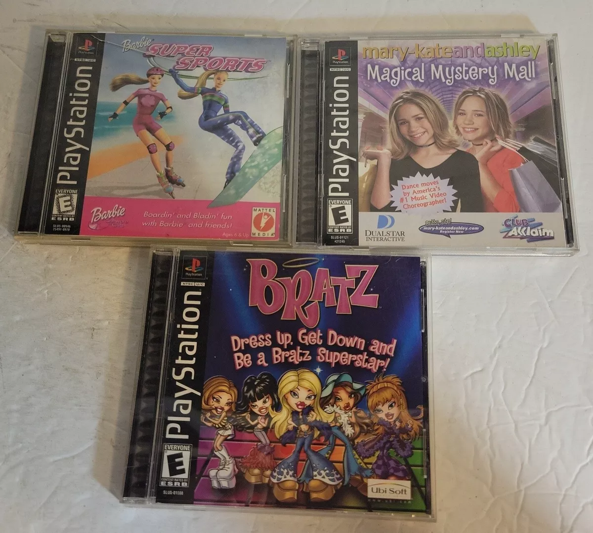 Jogo PS1 ou PS2 BARBIE Super Sports Marvila • OLX Portugal