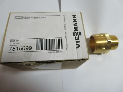 VIESSMANN 7815699 Doppelnippel Reduz.1 1/4x1 Neu OVP 
