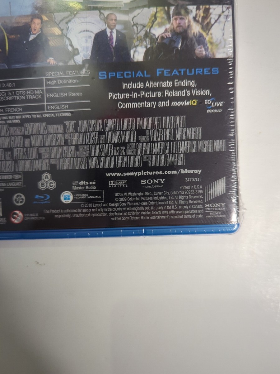 2012 (Blu-ray Disc, 2010) for sale online | eBay