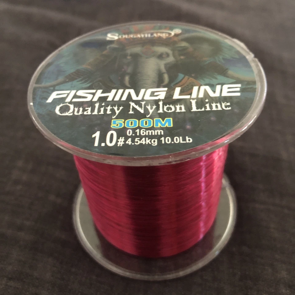 Нейлоновая леска 500 м суперпрочная фторуглеродная мононить новая - Изображение 2 из 4