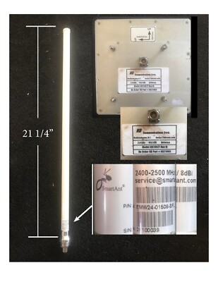 Wireless Panel Antenna  Range Extender + cable & Hardware