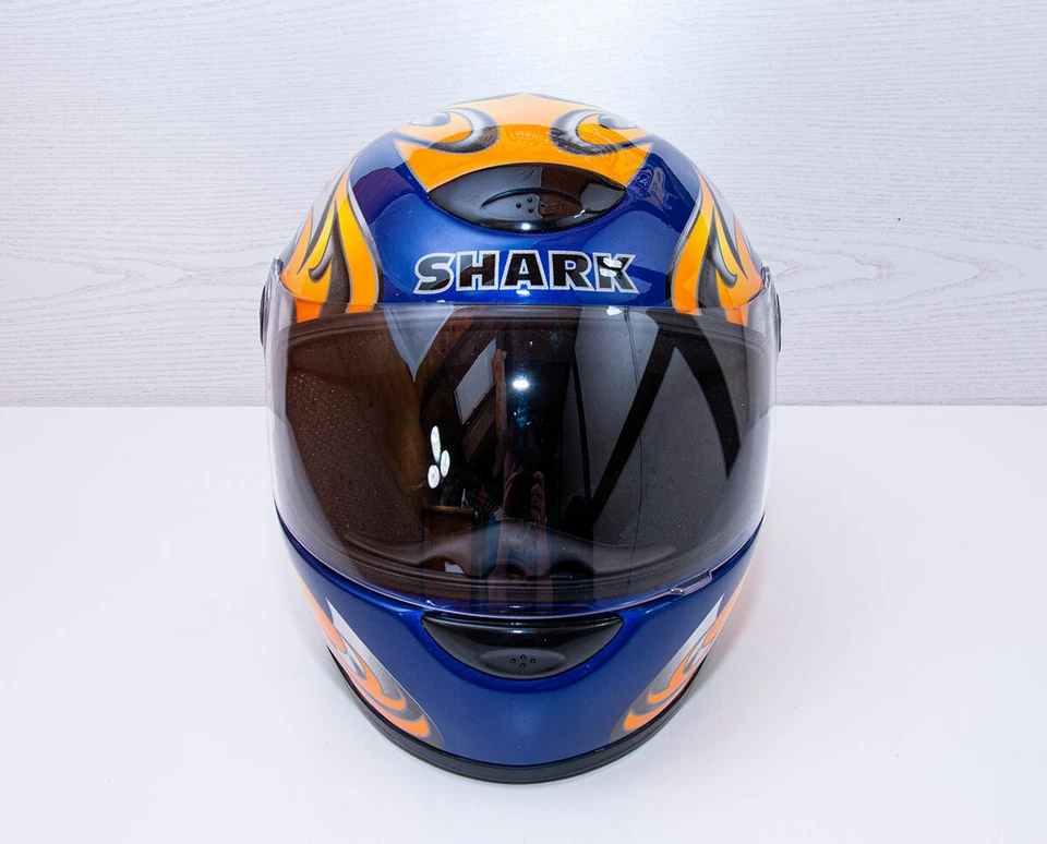 Motorcycle Full Face Yellow Helmet SHARK RSF Manta Size M (57 cm) - Image 3 of 4