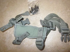 MICH ACH Chin Strap HARDWARE USGI Advanced Combat Helmet 4 Point Strap Assembly