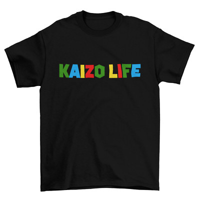 Kaizo Life T-Shirt Unisex Adult Funny Sizes Retro NES Super Mario Rom Hacks New