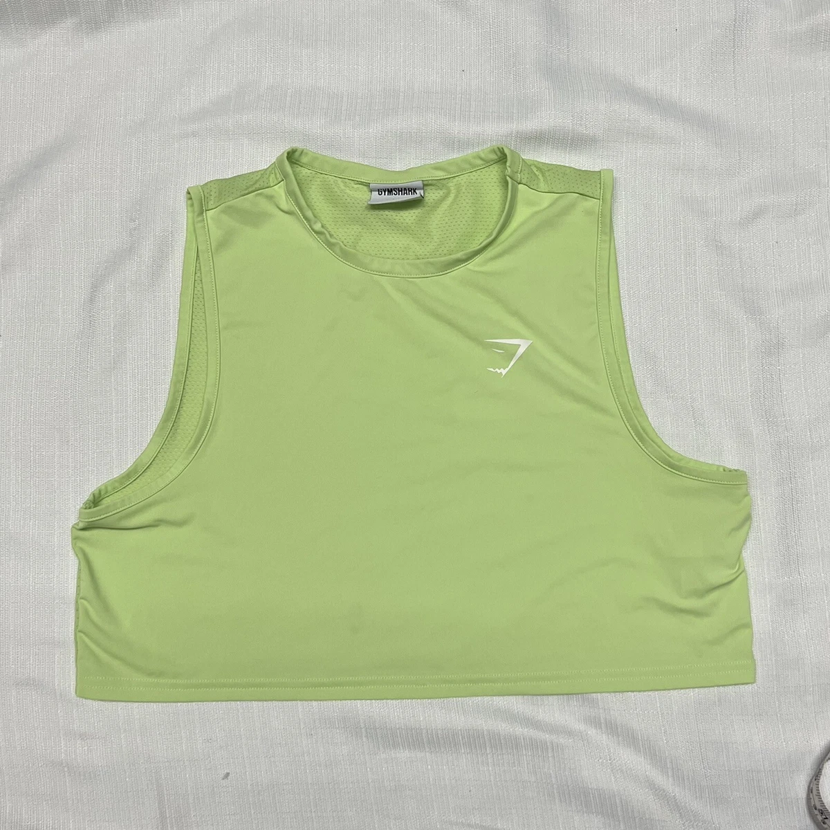 Gymshark yellow deals crop top