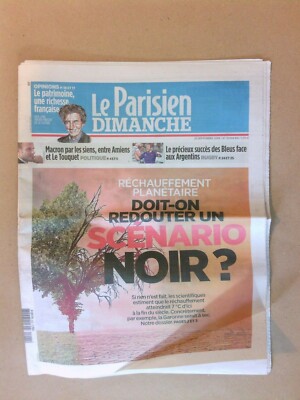 JOURNAL / LE PARISIEN / 09/2019 / GLOBAL WARMING, A BLACK SCENARIO?