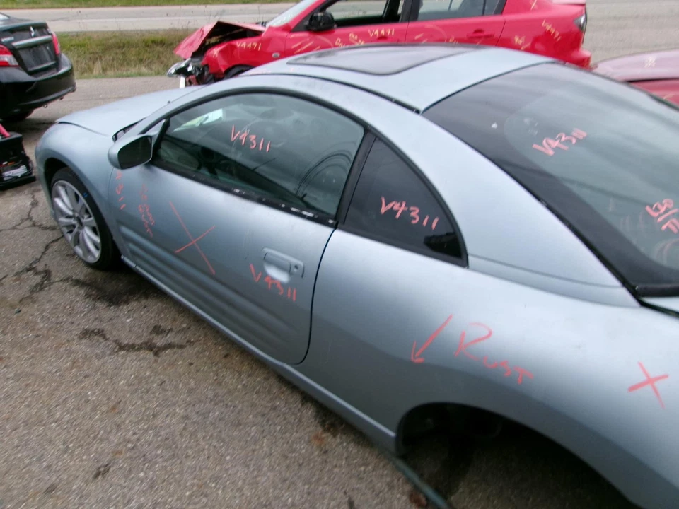 Used Radiator fits: 2003 Mitsubishi Eclipse MT Grade C Foto 3 de 4