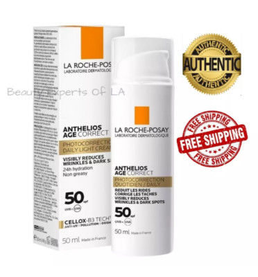 La Roche Posay Anthelios Age Correct Phytocorrection Daily Light Cream EXP 03/28