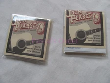 Lot (2x) John Pearse 310NM 80/20 Bronze Acoustic Guitar Strings New Medium 13-55