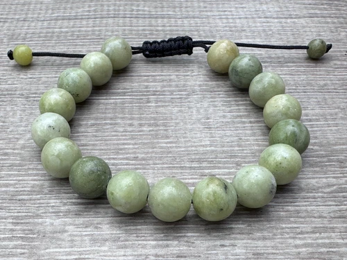 Grade A++ Edelstein Perlen verstellbar Armband 10 mm, echte Kristalle Armbänder - Bild 101 von 124