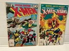 Vintage X-Men & Teen Titans # 1 Comic Book Lot Marvel 1980s Wolverine Phoenix