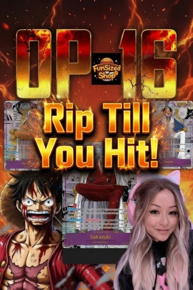 One Piece OP-16 JP RTYH!