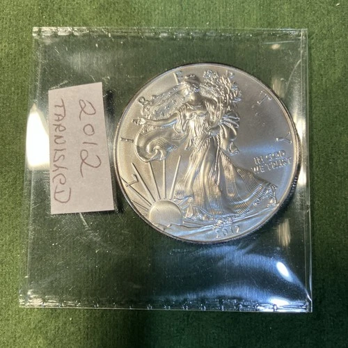 2012 American Silver Eagle Uncirculated ☆☆  1 oz .999 Silver Dollar
