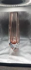Vintage Murano  Glass Purple Faceted Vase Luigi Mandruzzati Italy WOW