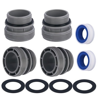 4560 Pool Hose Conversion adapters kit for Intex Hayward Coleman Pool Filter ...