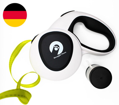 Snuggle Paws Ausziehbare Hundeleine 5M   Kompakt & Leicht: Led-Lampe, Integriert