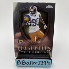 Topps Chrome Football 2025 Legends of the Gridiron Isaac Bruce LOG-26 Rams Card