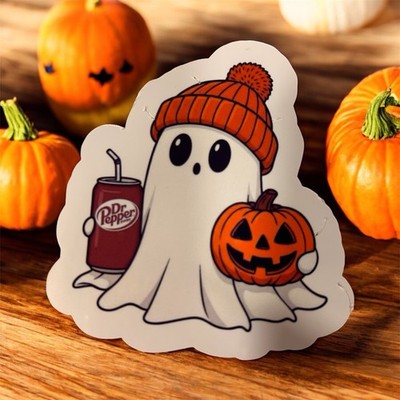 Handmade Dr Pepper Ghost Sticker 