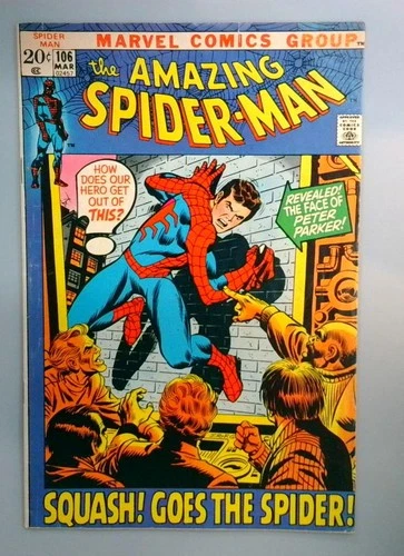 Amazing Spider-Man #106 VG Spider-Slayer Marvel 1972