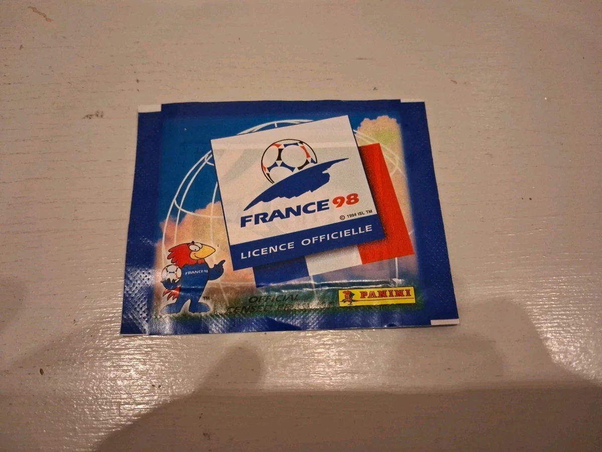 切手　football 1998年WORLD CUP記念　France サッカー Preços baixos em Panini Copa do Mundo de 1998 | eBay