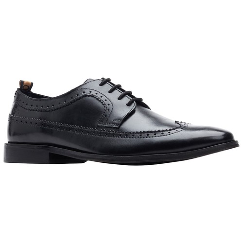 Zapatos Base London Para Hombres Havisham Brogue Cuero Con Cordones Trabajo Escuela Formal Inteligente - Imagen 2 de 21