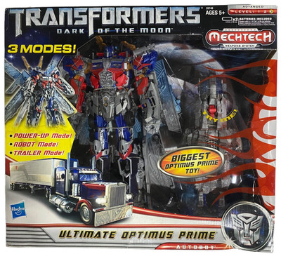 Transformers DOTM Ultimate Optimus Prime Figure Set New in Damaged Box READ 2011