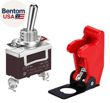 Safety Cover Toggle Switch Guard on off Red Aircraft Covered 20A 12V Toggle Rock