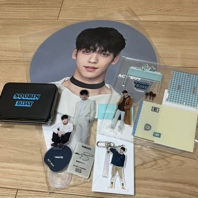 TXT Soobin Act Fan Set Shine X Together Birthday Photocard Keyring Standee 6pcs